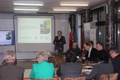 dr inż. hab. Jan Skowronek, dyrektor IETU, Konferencja inaugurująca projekt Zintegrowana strategia zrównoważonego zarządzania wodami w zlewni, 20 listopada 2013